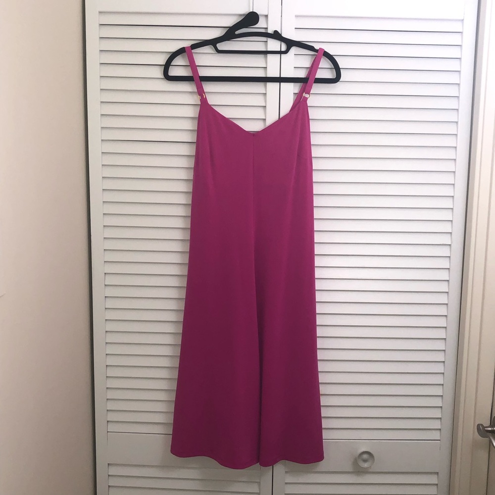 Calvin Klein pink swing dress